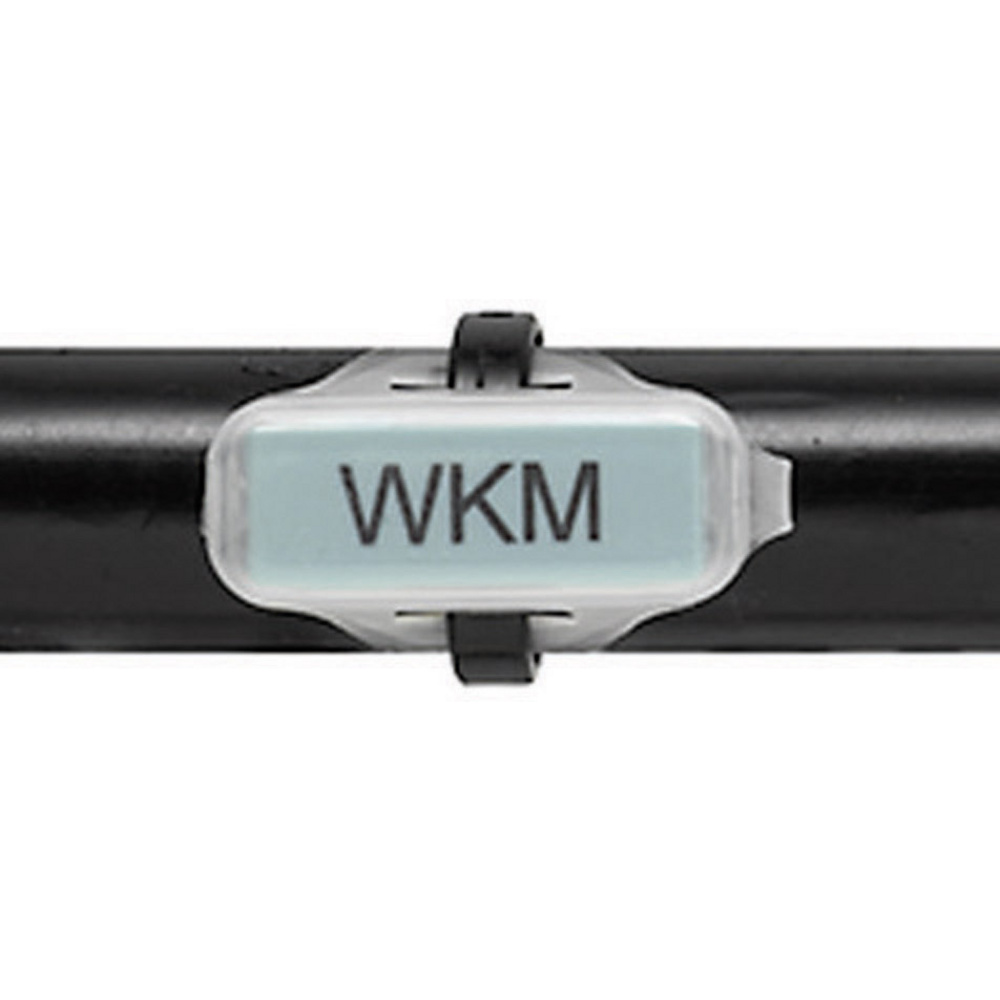Weidmüller 1631910000-1 Wkm 8/30 Leitermarkierer Beschriftungsfläche: 8 X 30 Mm Transparent 1 St.