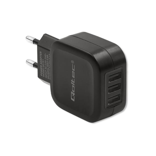 Qoltec Wandladegerät 17W 5V 3,4A