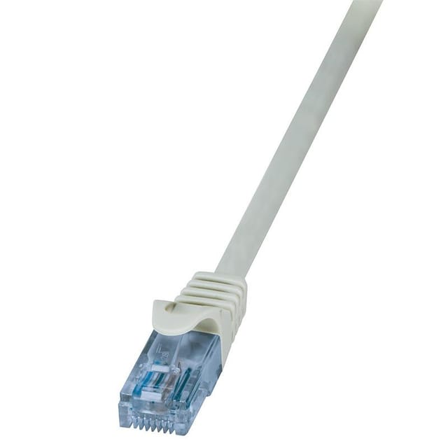 LogiLink CP3032U Cat.6A U/UTP Patchkabel 1m grau