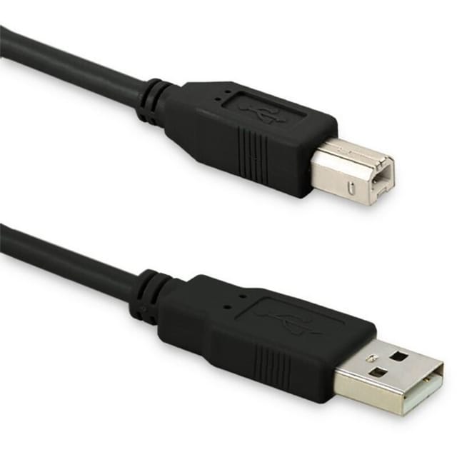 Qoltec USB 2.0 Kabel A Stecker B Stecker 0,5m
