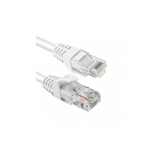 Vultech TAAU010-UTP Netzwerkkabel Weiß 1 m Cat6 U/UTP (UTP)