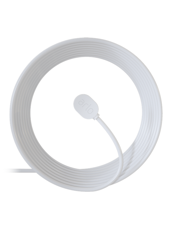 Ladegerät - ARLO - VMA5600C-100PES - Magnetisch - Für Außenkamera - Weiß