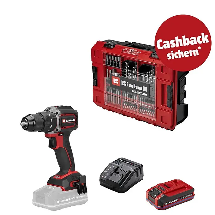 Einhell Professional PXC 18V Akku-Schlagbohrschrauber TP-CDD 18/501-C Li-i (18 V, 1 Akku, 3 Ah, 50 Nm)