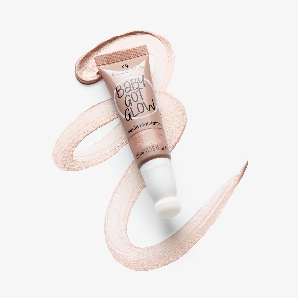 essence BABY GOT GLOW liquid highlighter, Nr. 10, 10 ml (1er Pack), 10 Seide Bild 9