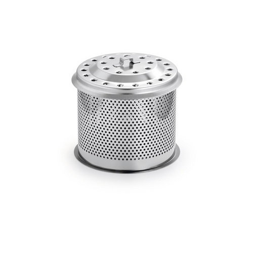 LotusGrill Ersatzteil, Kohlebehälter Classic, BxHxL: 130 x 115 x 130 mm - grau