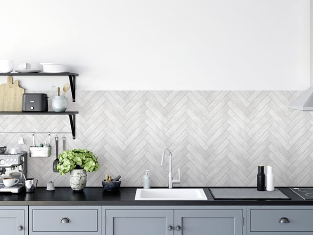 d-c-fix Wandbelag Ceramics Grey Chevron 67,5 cm x 1 m