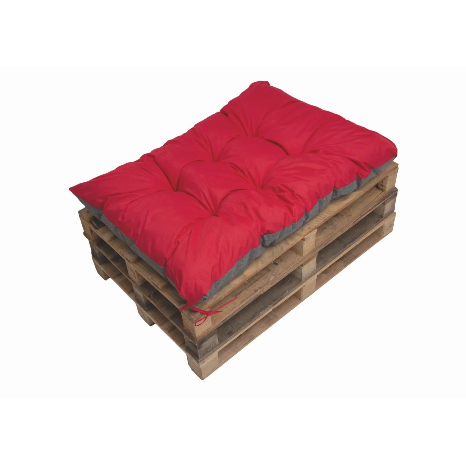 Setgarden Enkel One Palettenkissen 120x50 cm Sitzkissen 1tlg Rot