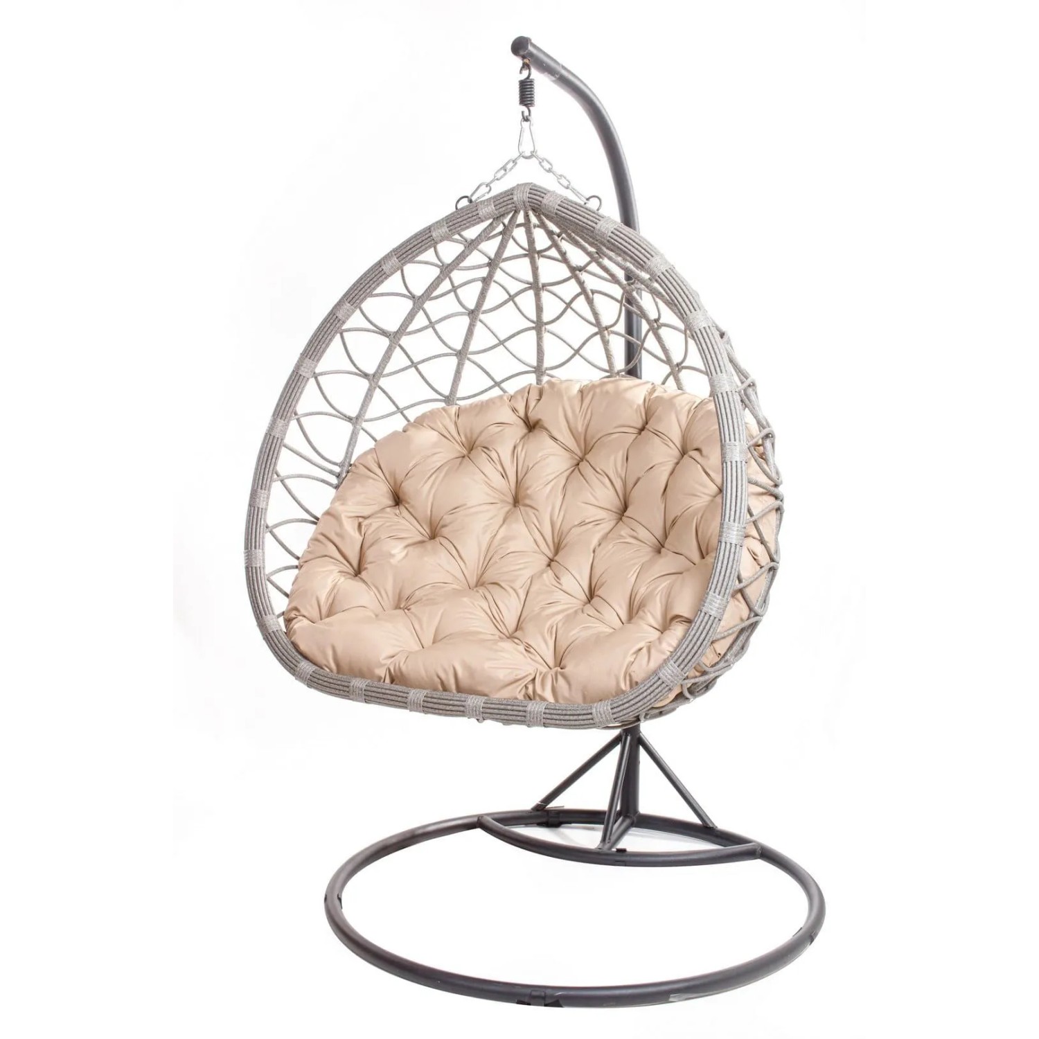 Setgarden Gartenkissen Für einen Hängesessel 130x100 cm 1tlg Beige