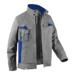 Kübler IMAGE DRESS NEW DESIGN Jacke mittelgrau/kbl.blau 60
