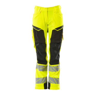 Mascot Hose DIAMOND Knietaschen Stretch hi-vis gelb/schwarz 82C34