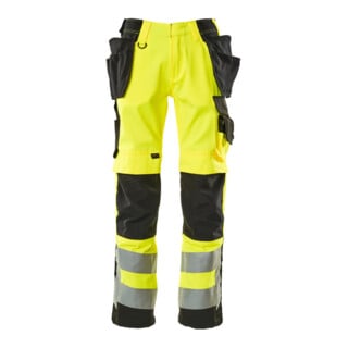 MASCOT® Handwerkerhose Wigan 76C46 hi-vis gelb/schwarz