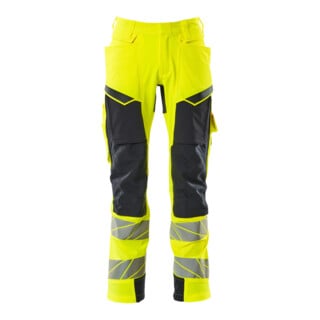 Mascot Hose ULTIMATE STRETCH 90C51 hi-vis gelb/schwarzblau