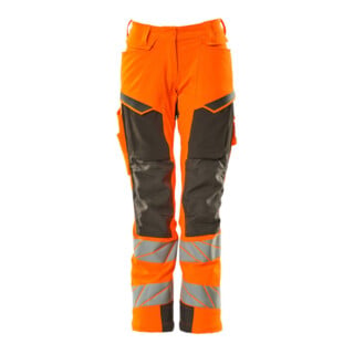 Mascot Hose Damen DIAMOND Knietaschen Stretch hi-vis orange/dunkelanthrazit 76C36