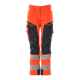 Mascot Hose DIAMOND Knietaschen Stretch Hi-vis rot/schwarzblau 82C34