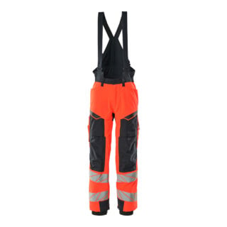 Mascot Winterhose CLIMASCOT® XS Hi-vis rot/schwarzblau