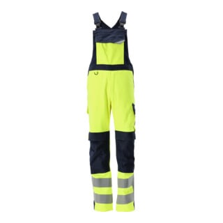 MASCOT® Latzhose Davos Multisafe Größe 82C68 hi-vis gelb/schwarzblau