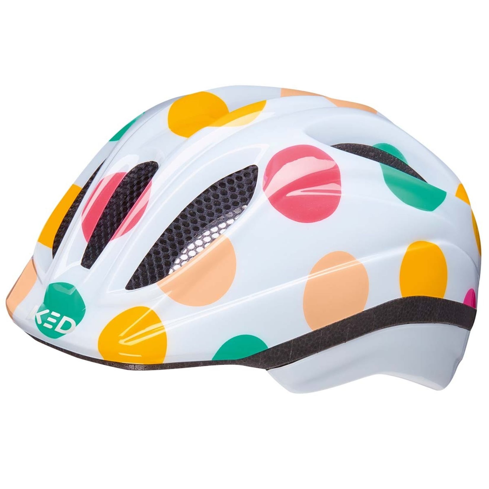 KED Kinderhelm MEGGY II TREND, dots colorful