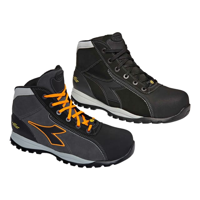 Geox Diadora glove tech high S3 esd Sicherheitsschuhe - 40 eu - Schwarze - Schwarze