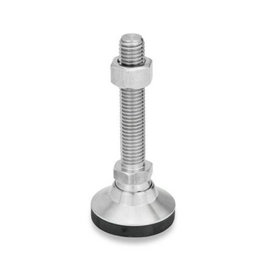 Gelenkfüße, Edelstahl, mit Verstellspindel (343.6-32-M10-50-KSE)