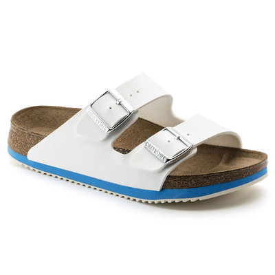 Sandale Arizona Super Grip, Birko-Flor, weiß, normal, Größe 45