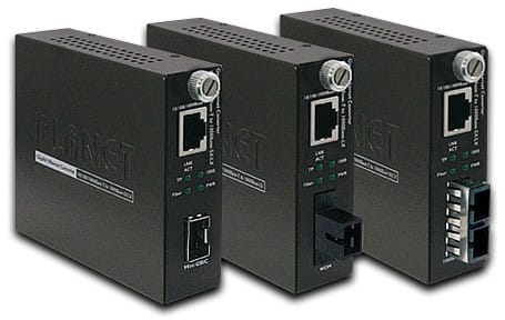 Planet GST-805A Netzwerk-Support-Konverter 2000 Mbit/s Schwarz