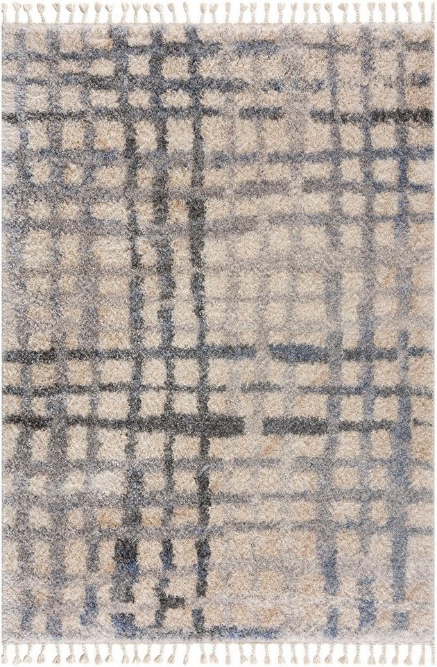 Sanat Hochflor-Teppich Versay 1504, rechteckig, Höhe: 45 mm, Wohnzimmer, Langflor, Shaggy Teppich