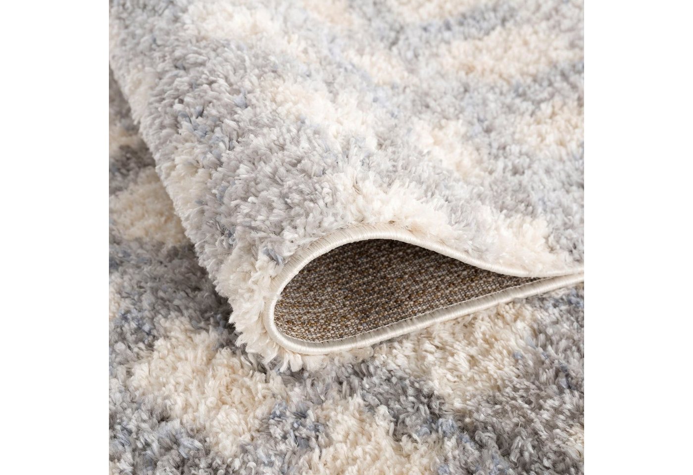 Sanat Hochflor-Teppich Versay 1504, rechteckig, Höhe: 45 mm, Wohnzimmer, Langflor, Shaggy Teppich Bild 2
