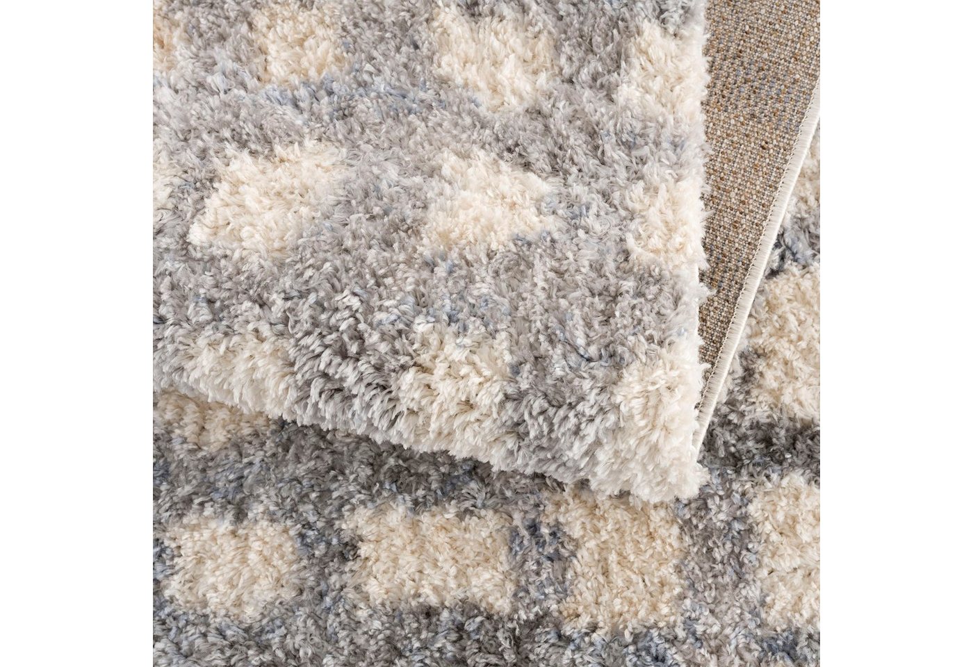 Sanat Hochflor-Teppich Versay 1504, rechteckig, Höhe: 45 mm, Wohnzimmer, Langflor, Shaggy Teppich Bild 4
