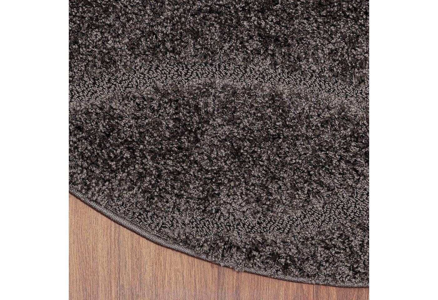 Sanat Hochflor-Teppich Luxus 3503, auch in Rund erhältlich, rund, Höhe: 30 mm, robuster Langflor, weich, Wohnzimmer, Schlafzimmer Bild 5