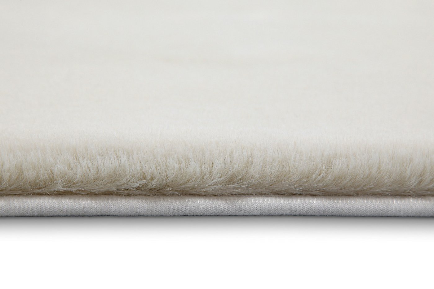 Wecon home Basics Badematte Emil, Höhe 25 mm, Polyester, rund, waschbar, rutschfest, strapazierfähig, pflegeleicht und super weich Bild 2