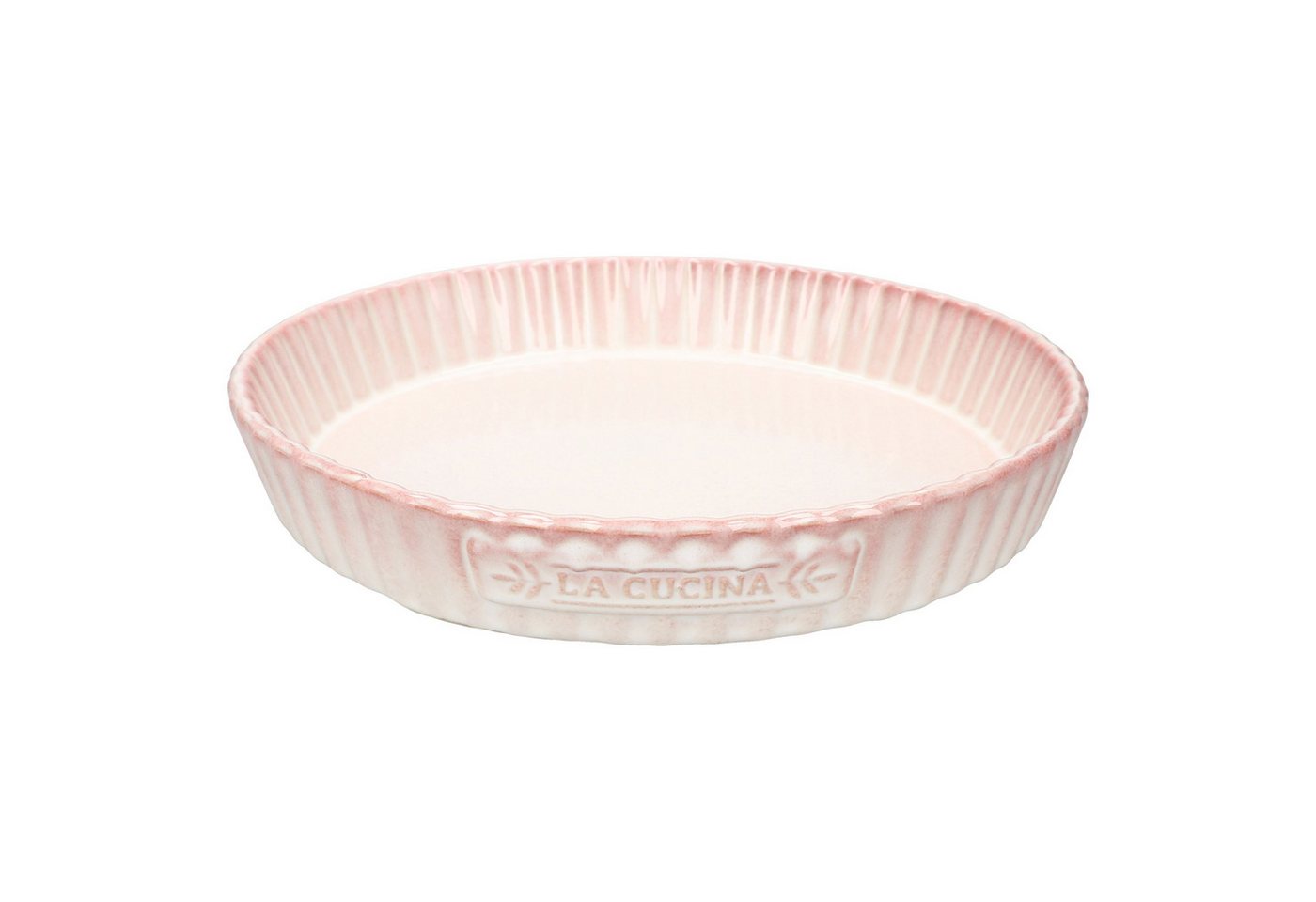 MamboCat Quicheform Bakery Rosa Quicheform Ø26cm Steingut Tarte Kuchenform Backform Pie