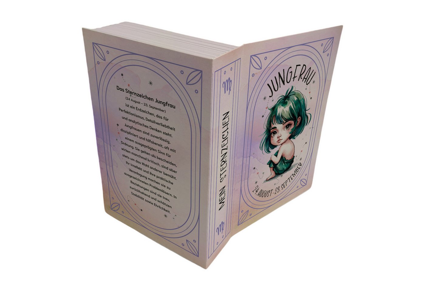 speecheese Buchtresor Mein Sternzeichen Booksafe L - Jungfrau Bild 2