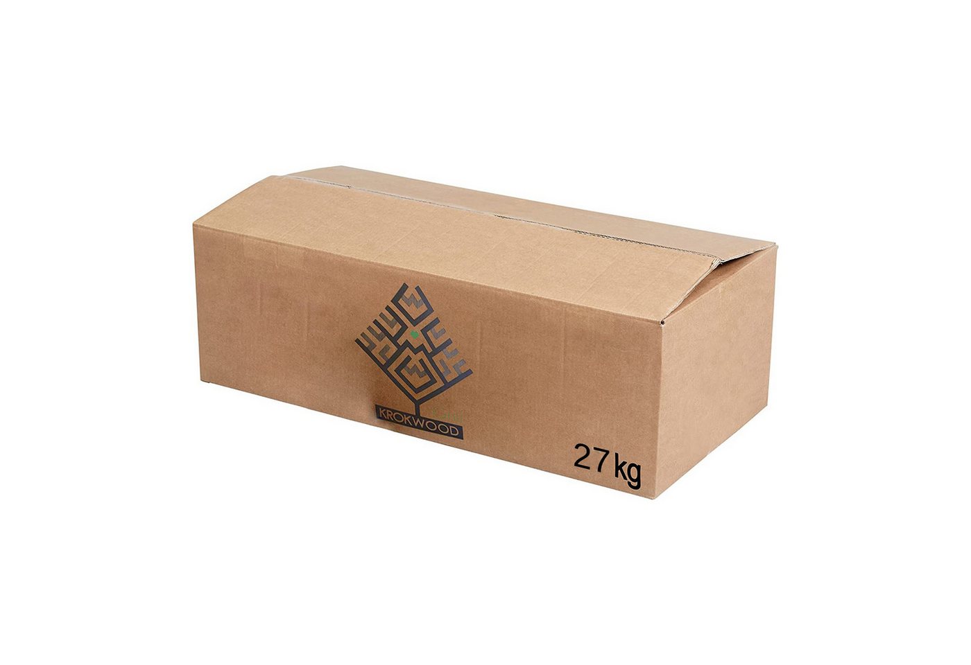Krok Wood Kaminholz Brennholz 100% Buche für Kaminofen, Lagerfeuer (Schnittholz), 27 kg, 100% natürlich Bild 3