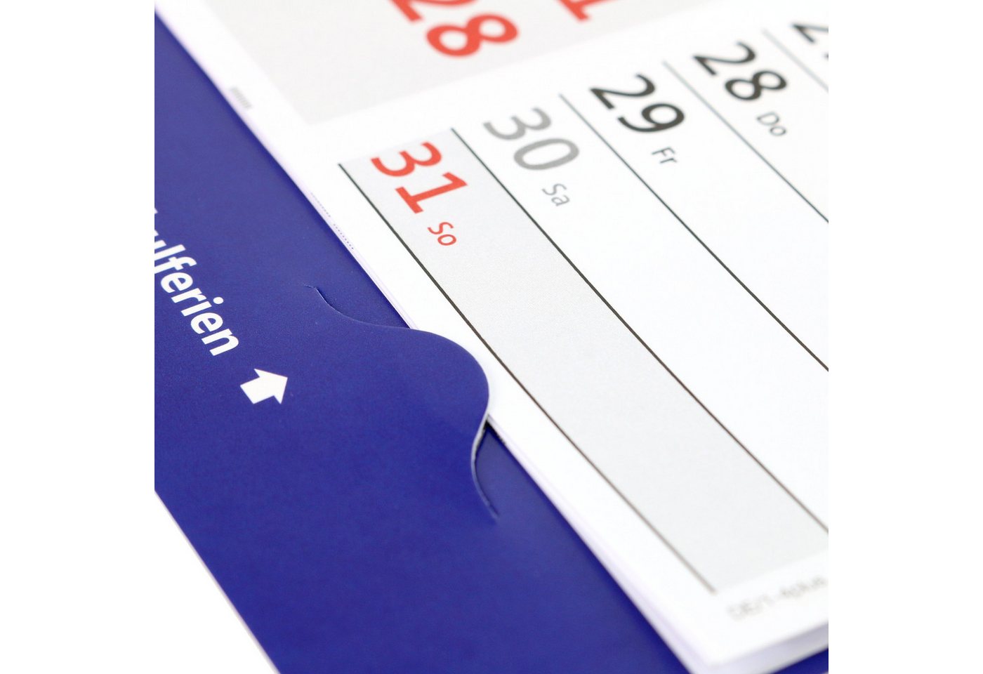 Anschütz Wandkalender 4-Monatskalender Kombi mit Notizstreifen 2027 Bild 4