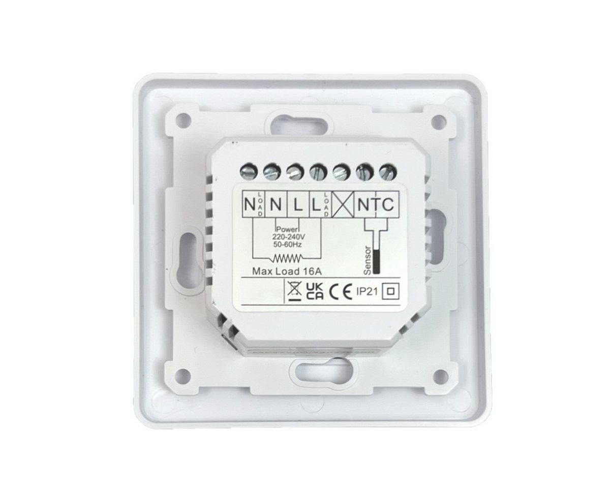 HoWaTech Fußbodenheizung TAC Warmwasser Fußbodenheizung Komplettset E-Regelbox WLAN Touch (sw), (Set) Bild 5