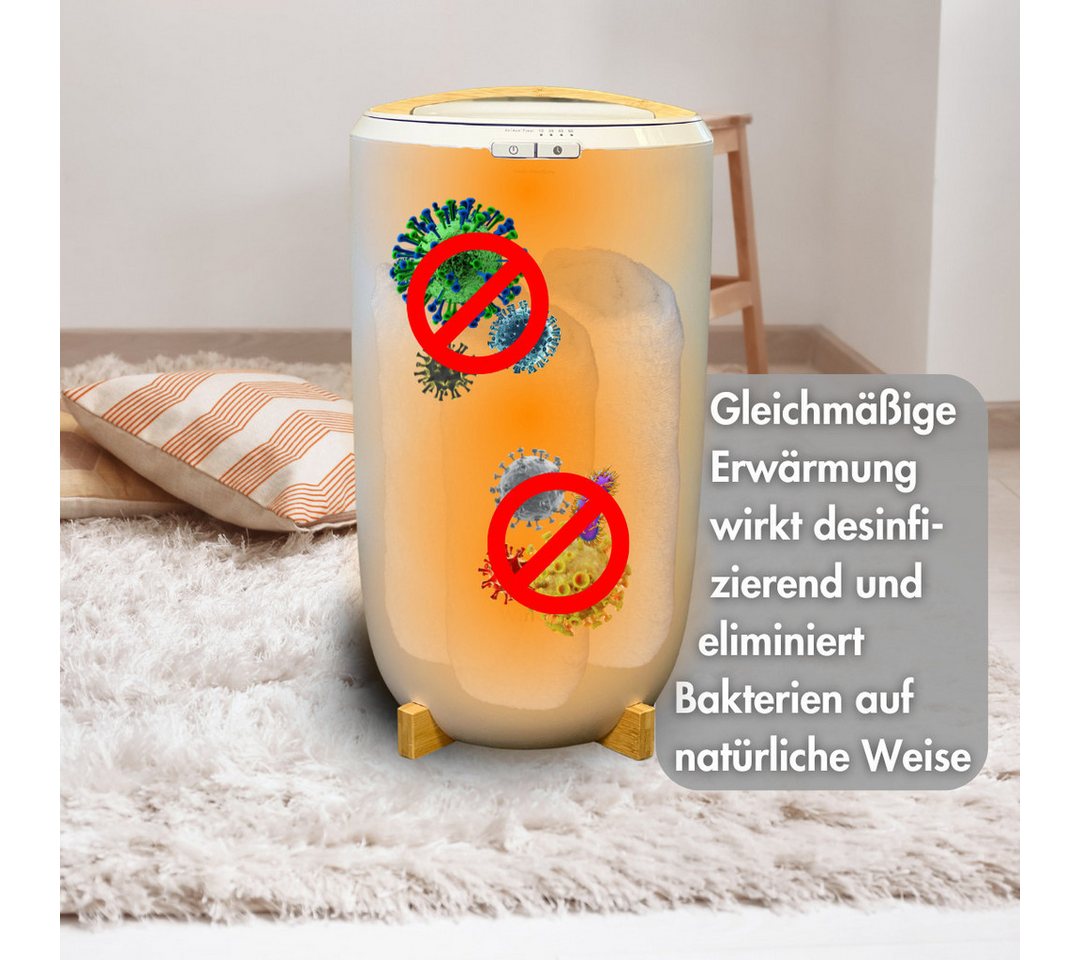 Winch Heizlüfter Wellness Handtuchwärmer, Handtücher, Decken & Kleidung, aus Bambus, Netzbetrieben