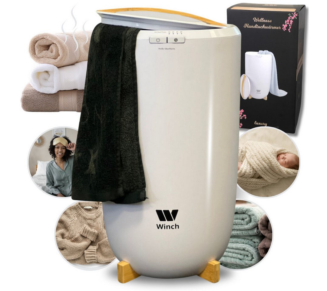 Winch Heizlüfter Wellness Handtuchwärmer, Handtücher, Decken & Kleidung, aus Bambus, Netzbetrieben Bild 2