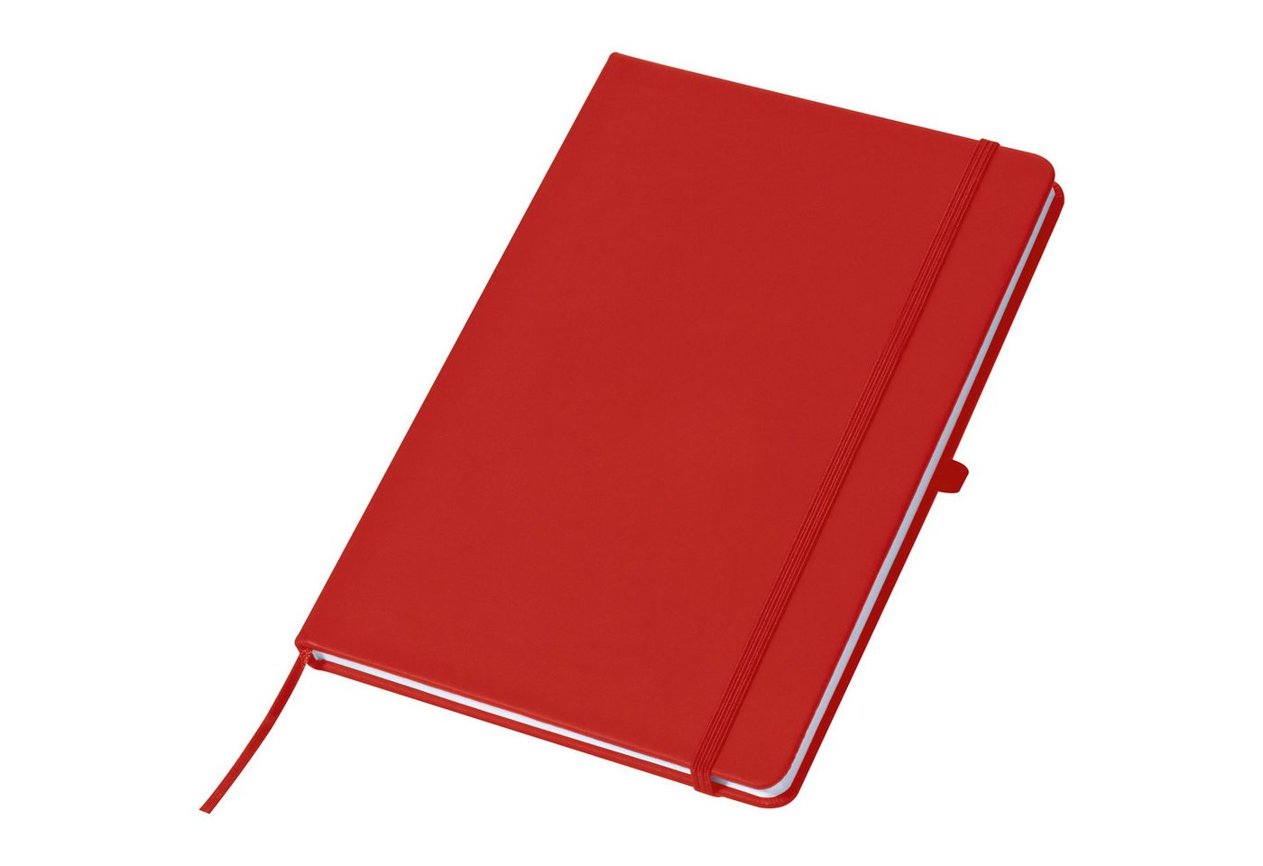 Macma Notizbuch Notizbuch / DIN A5 / 160 Seiten / liniert / PU Hardcover / Farbe: rot Bild 4