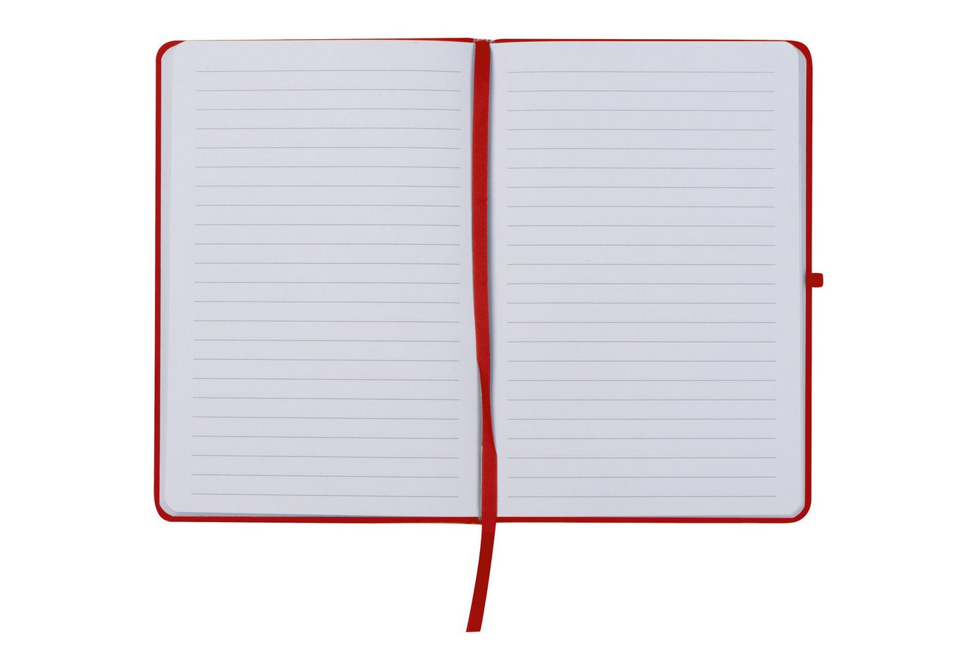 Macma Notizbuch Notizbuch / DIN A5 / 160 Seiten / liniert / PU Hardcover / Farbe: rot Bild 5