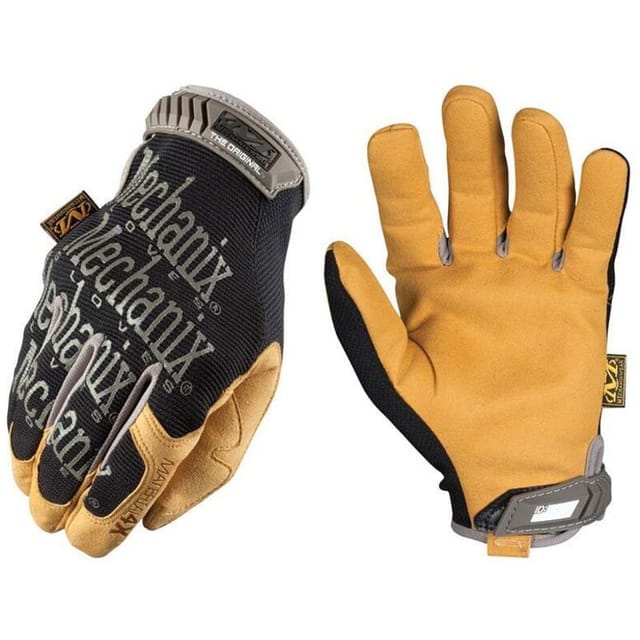 Mechanix Wear Original Material 4X Handschuhe Schwarz Braun