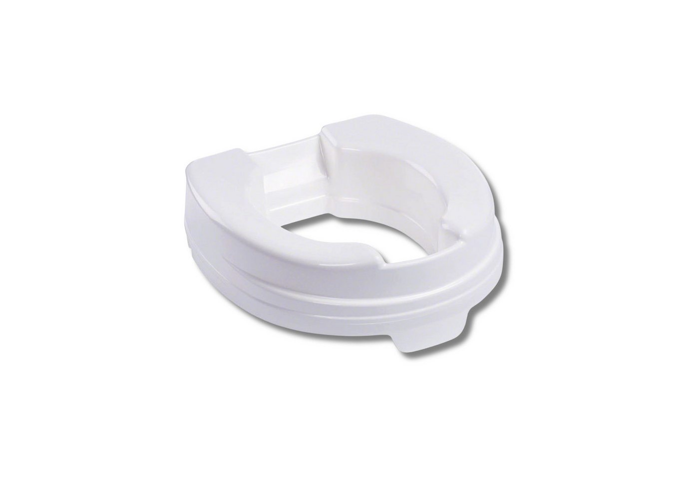 DIETZ® REHA-PRODUKTE Toilettensitzerhöhung Toilettensitzerhöhung Relaxon Basic ohne Deckel, belastbar, hygienisch, leicht zu montieren