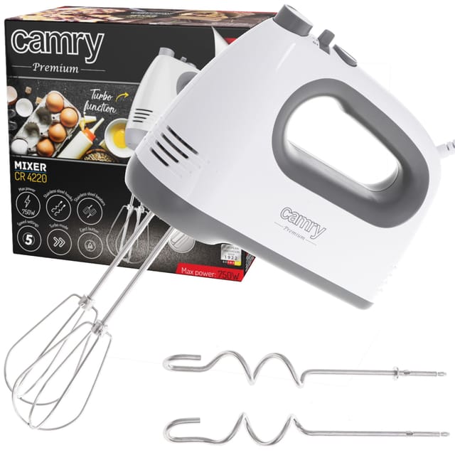 Camry Handmixer Cr4220 Weiss