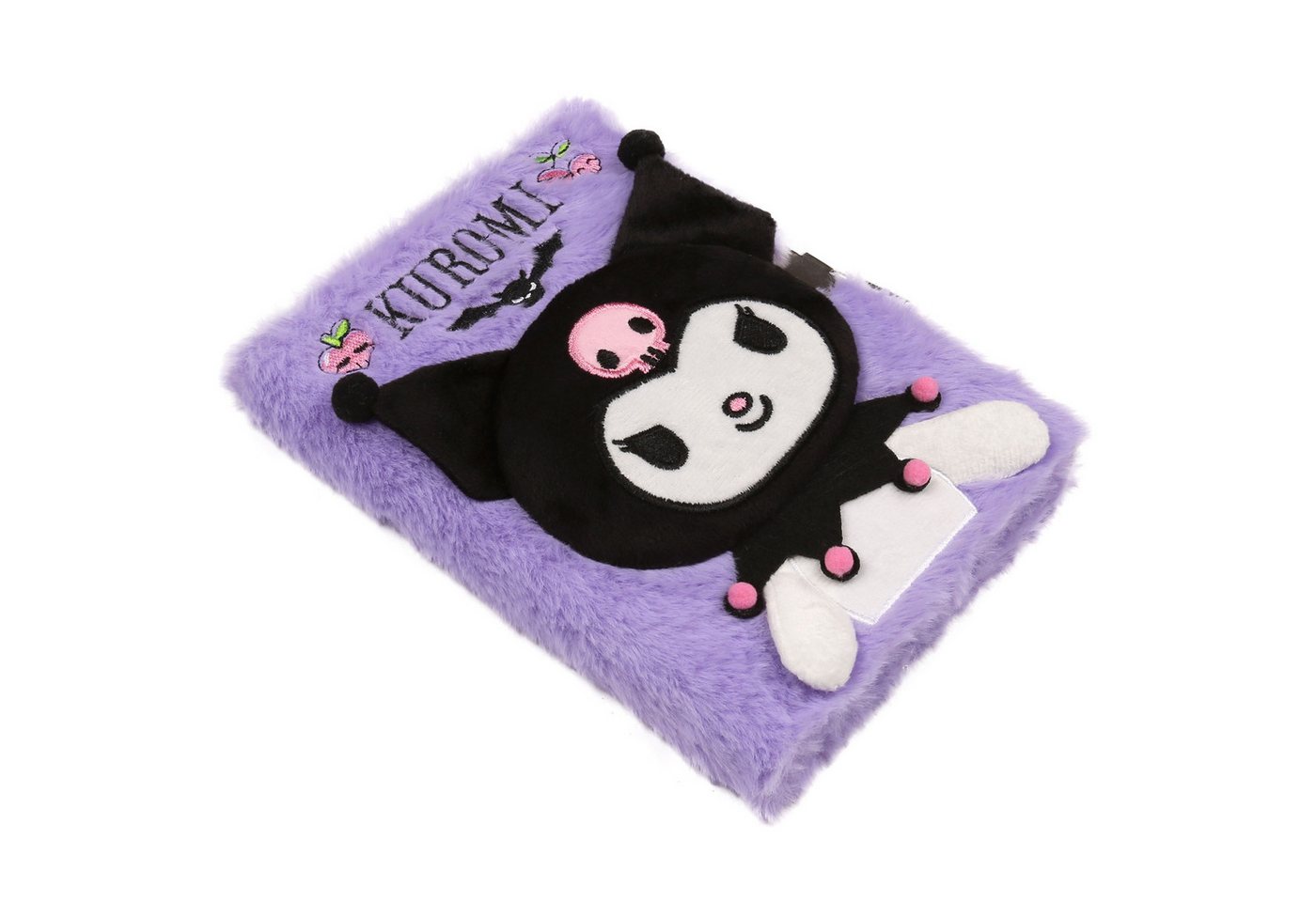 Sarcia.eu Notizbuch KUROMI Plüsch-Notizbuch A5 für Mädchen, liniertes Tagebuch Bild 2