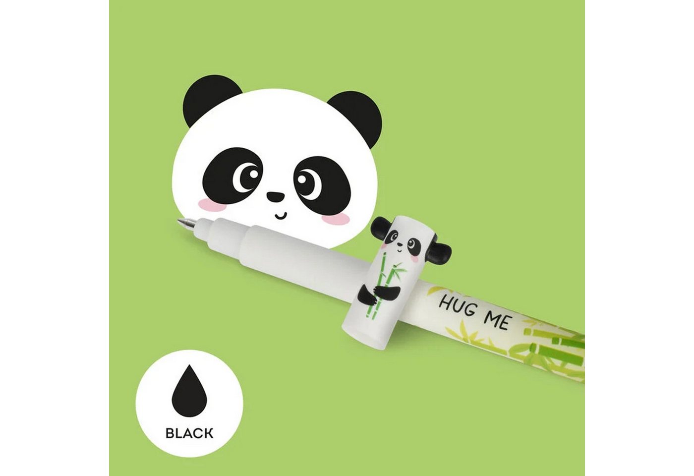 Legami Gelschreiber EP0001 EP0001 Löschbarer Gelstift 2er Set "Panda Bild 2