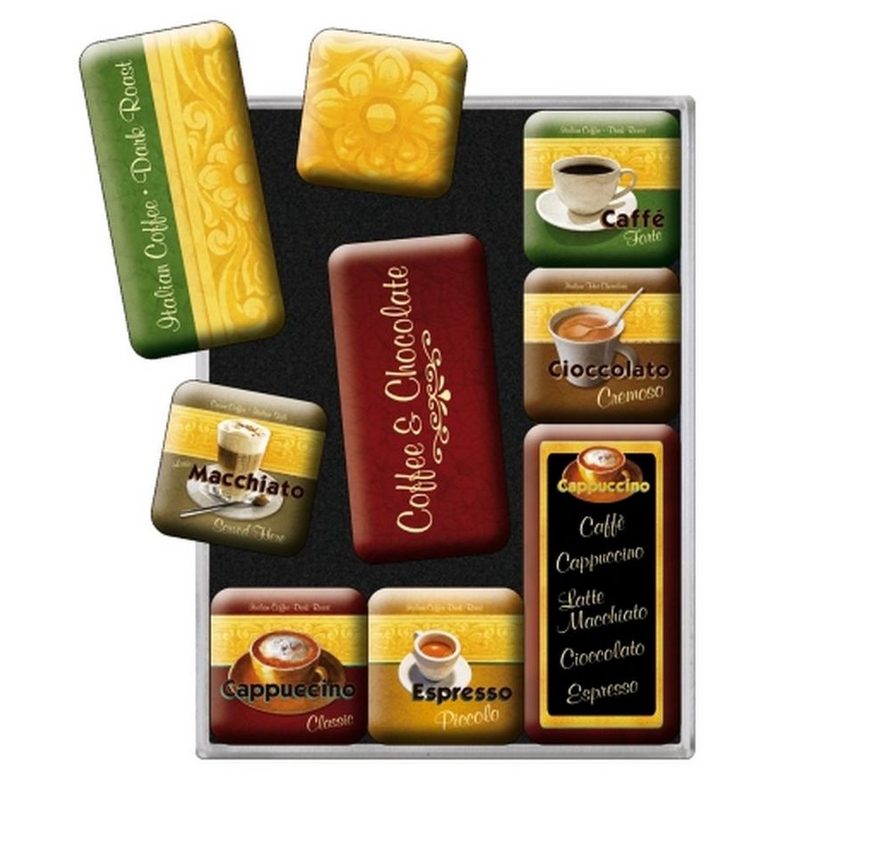 Nostalgic-Art Magnet 9tlg. Magnetset - Coffee & Chocolate Bild 3