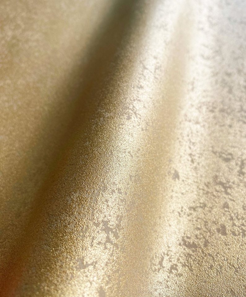 Newroom Vliestapete Aurum Tapete Tapete,Uni,Beton Glamour, modern