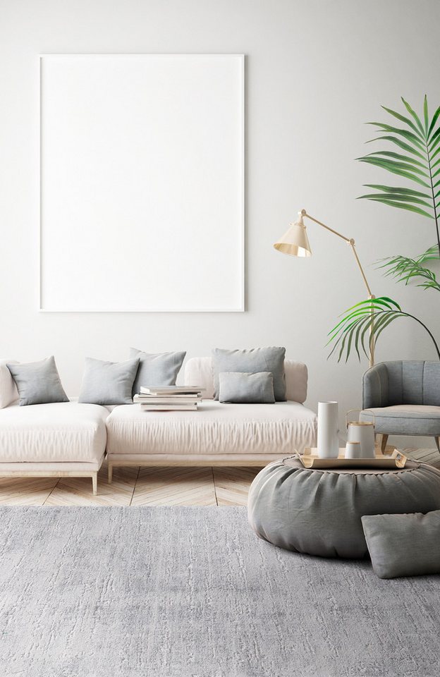 Tesso Living Teppich Teppich Wohnzimmer STELLA, moderner Wohnzimmerteppich Super Soft, Rechteckig, 3-D-Effekt, pflegeleicht, robust, verschiedene Formen, Größen & Farben Bild 4