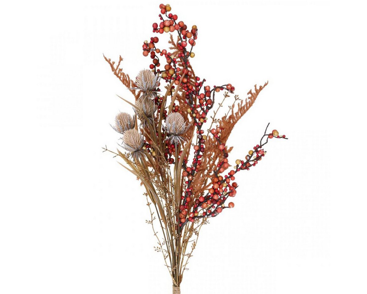 Florists Products Streudeko Künstliche Herbstdekoration Disteln Beeren Farn 65cm Bild 3