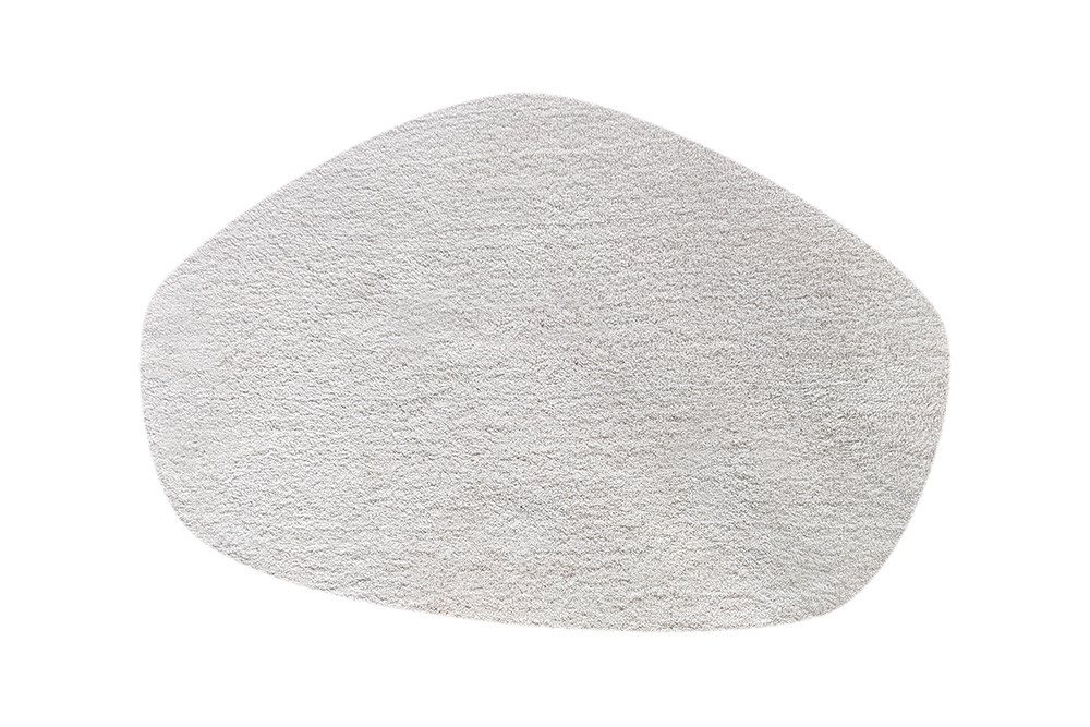riess-ambiente Designteppich ORGANIC 230x160cm creme - Hochflor, organische Form, weiche Haptik, unregelmäßig, Höhe: 30 mm, geeignet für Fußbodenheizungen – ideal für Wohn- & Schlafzimmer Bild 3