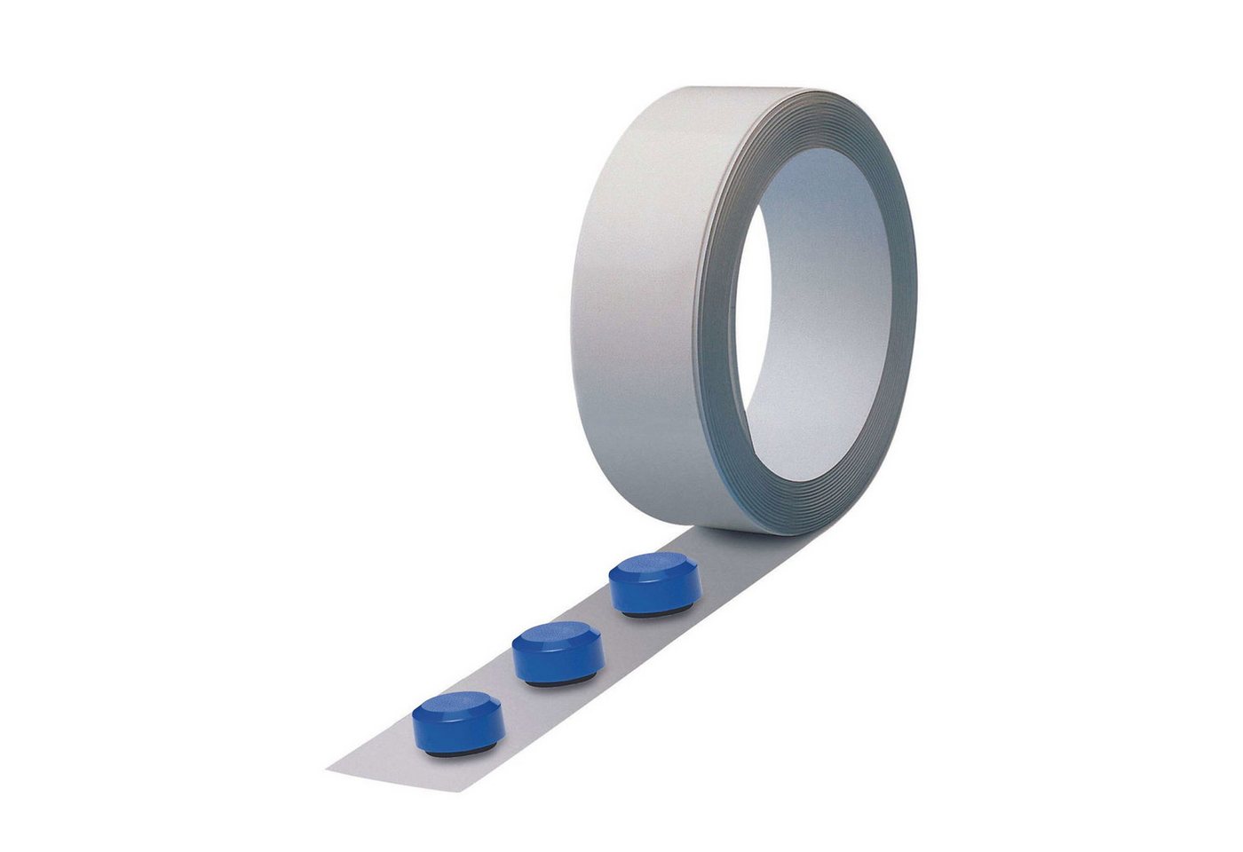 MAUL Klebeband Ferroband, Länge 1 m, inkl. 3 Magnete Bild 3